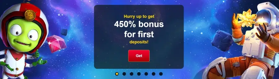 Slotonauts Casino Welcome Bonus