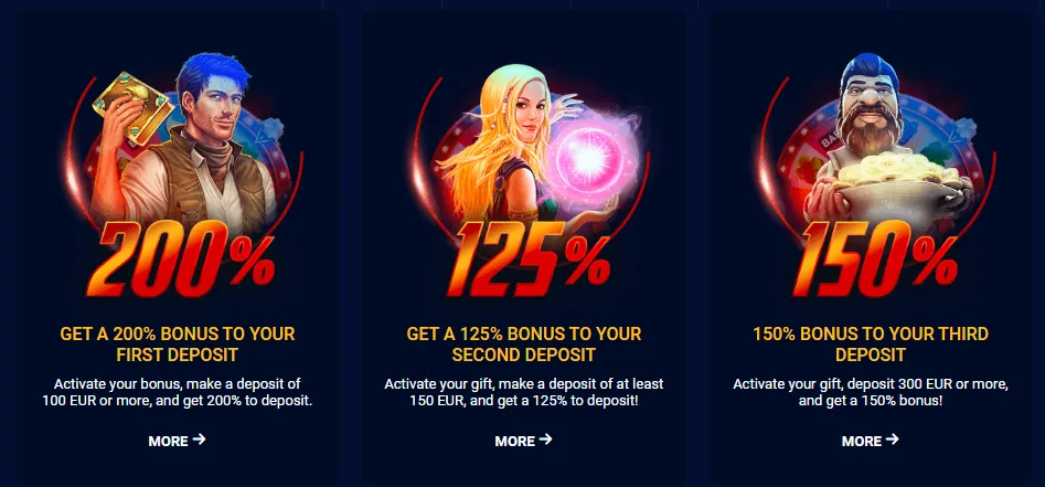 prestige spin casino bonus