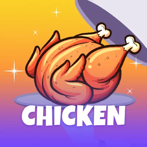 Chicken mystake  mini game logo