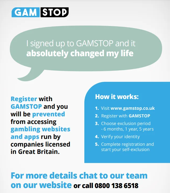 gamstop self exclusion