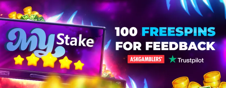 mystake 100 free spins no deposit