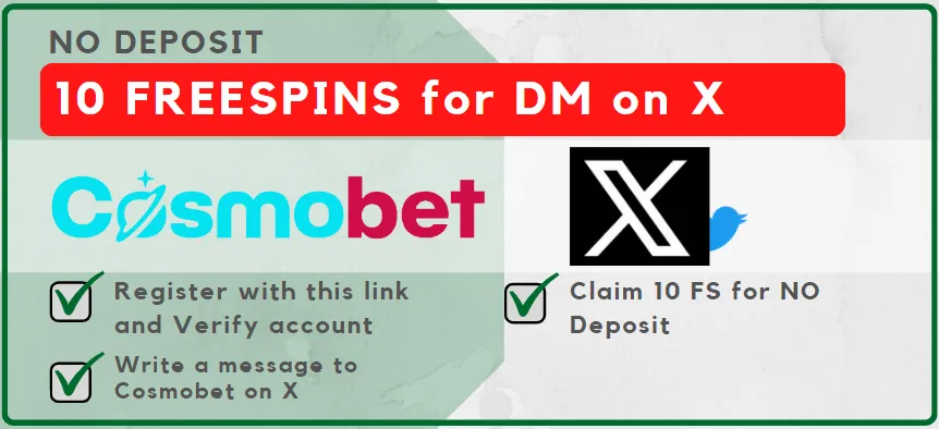 cosmobet free spins no deposit