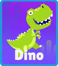 Dino mini game casino logo