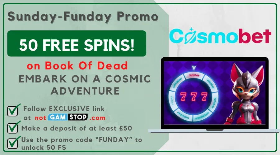 cosmobet 50 free spins