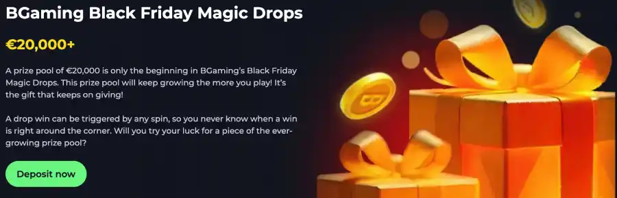 Black friday magic drops tournament from Jokabet casino