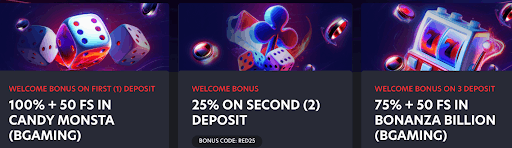 1Red casino bonus